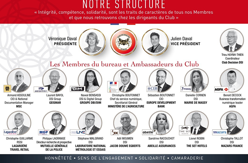 Ambassadeurs du Club Décision DSI 2025